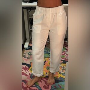 Banana Republic White Pants